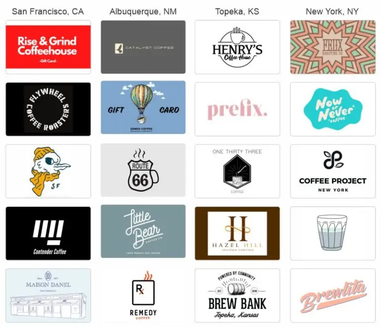 85,000 local gift card options available to help organizations keep dollars local