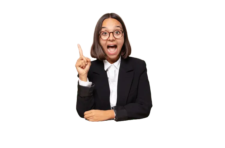 happy woman employee